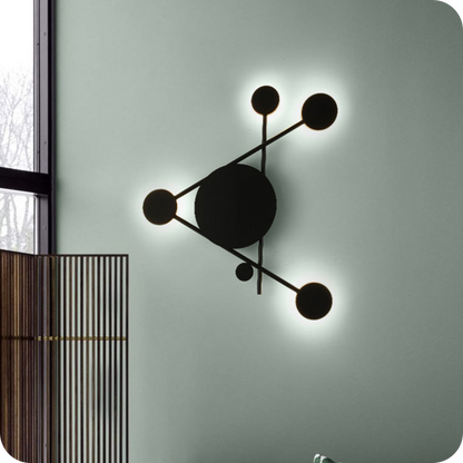 Sculptural Accent Wall sconce