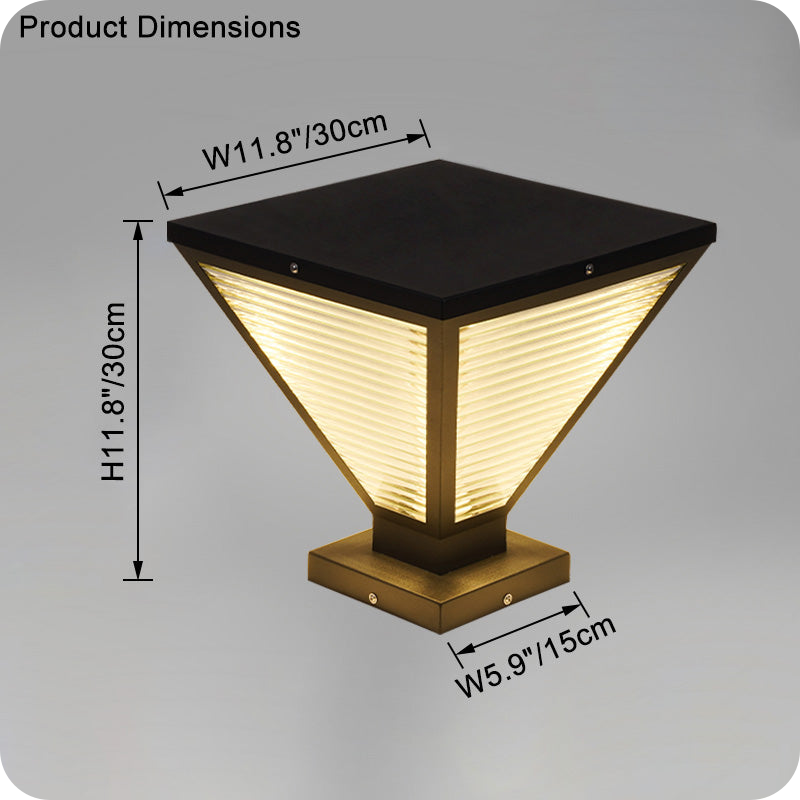 Solar Pillar Light