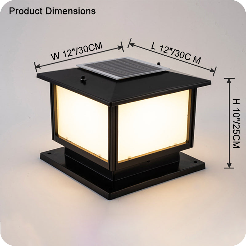 Solar Pillar Light