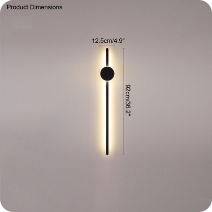 Long Linear Wall Sconce