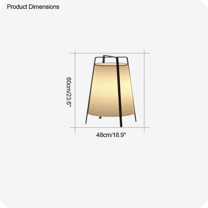 Designer Short Lantern Floor Lamp