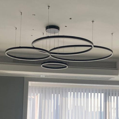 Wireless 3 LED Ring Chandelier