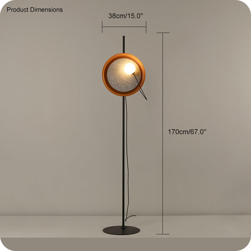 Designer Round Floor Lamp