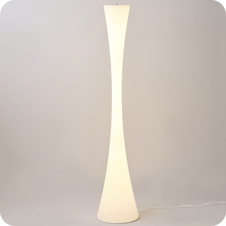 Tall Cylinder Floor Lamp with Hue Dimmer