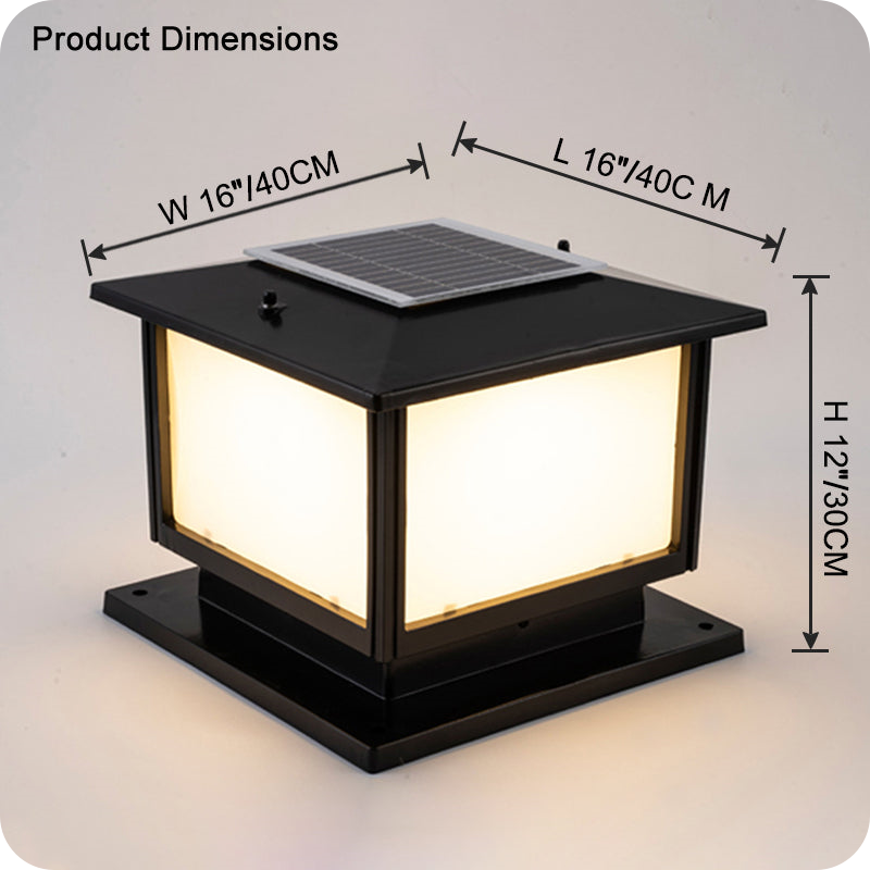 Solar Pillar Light