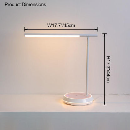 Dimmable Touch Cantilever Desk Lamp with Wireless Charger