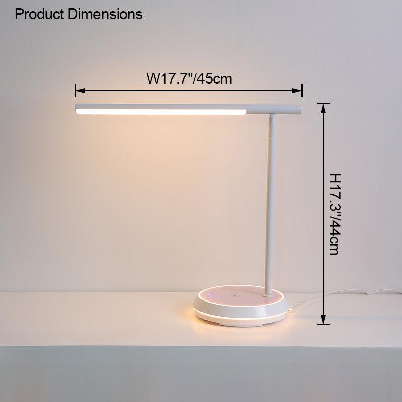 Dimmable Touch Cantilever Desk Lamp with Wireless Charger