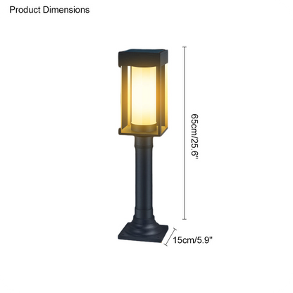 Outdoor waterproof garden lamp, villa wired, high-end yard grass lamp.