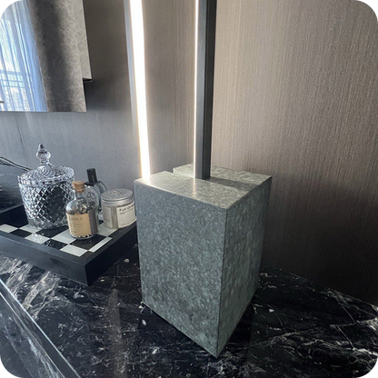 Rectangular LED Marble Floor Lamp