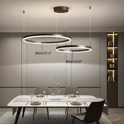 Wireless 3 LED Ring Chandelier