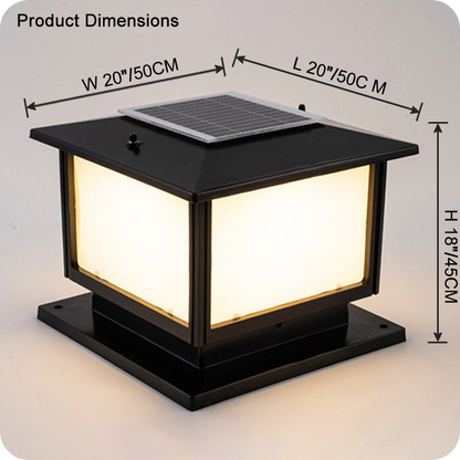 Solar Pillar Light