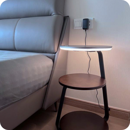 End Table Floor Lamp