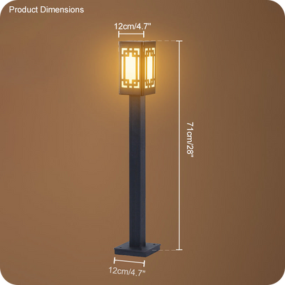 Modern Landscape Path Light IP65 Waterproof Pathway Light Aluminum Housing Bollard Lights