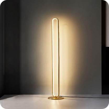 Oval Skinny Floor Lamp