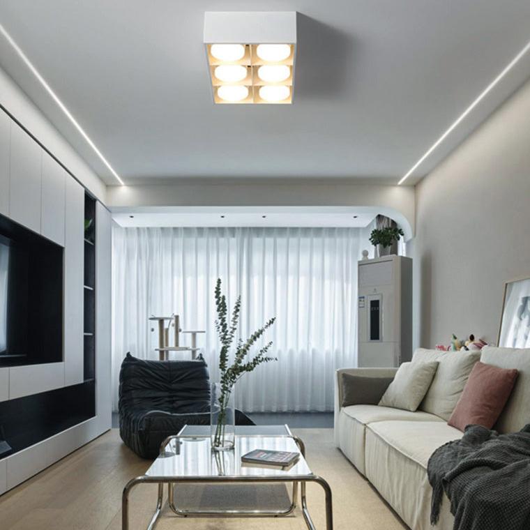 Square Flush Mount Ceiling Light