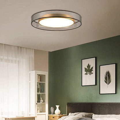 Fabric Round Ceiling Light