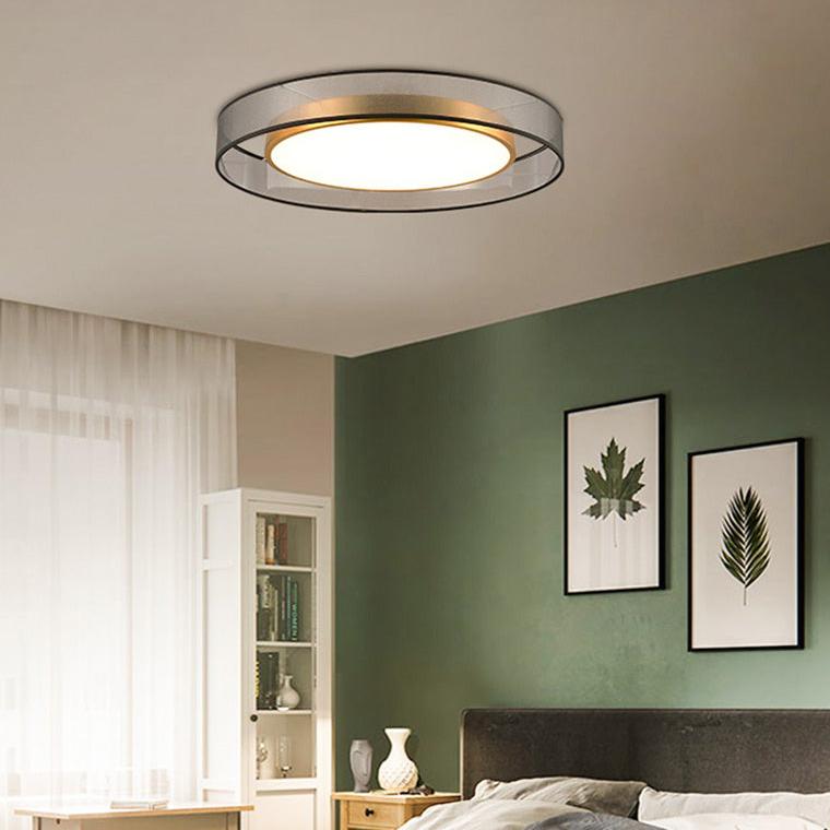 Fabric Round Ceiling Light