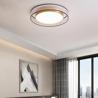 Fabric Round Ceiling Light