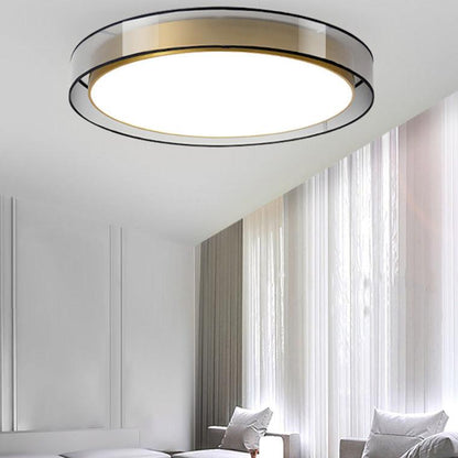 Fabric Round Ceiling Light