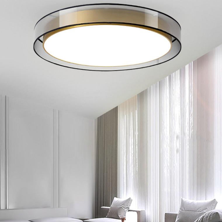 Fabric Round Ceiling Light