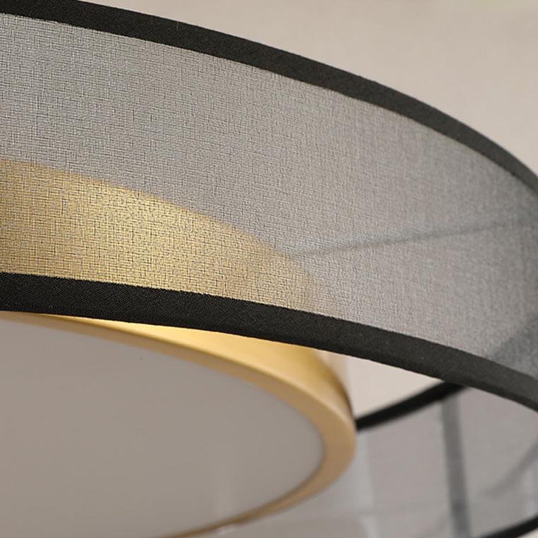 Fabric Round Ceiling Light