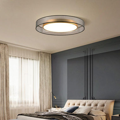 Fabric Round Ceiling Light