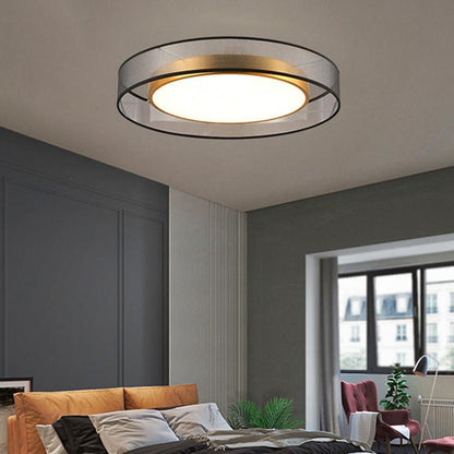 Fabric Round Ceiling Light