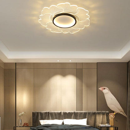 Ginkgo Leaf Ceiling Light