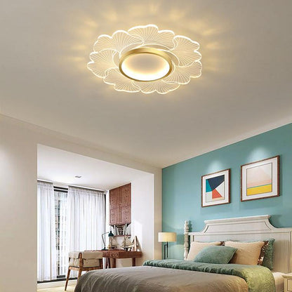 Ginkgo Leaf Ceiling Light