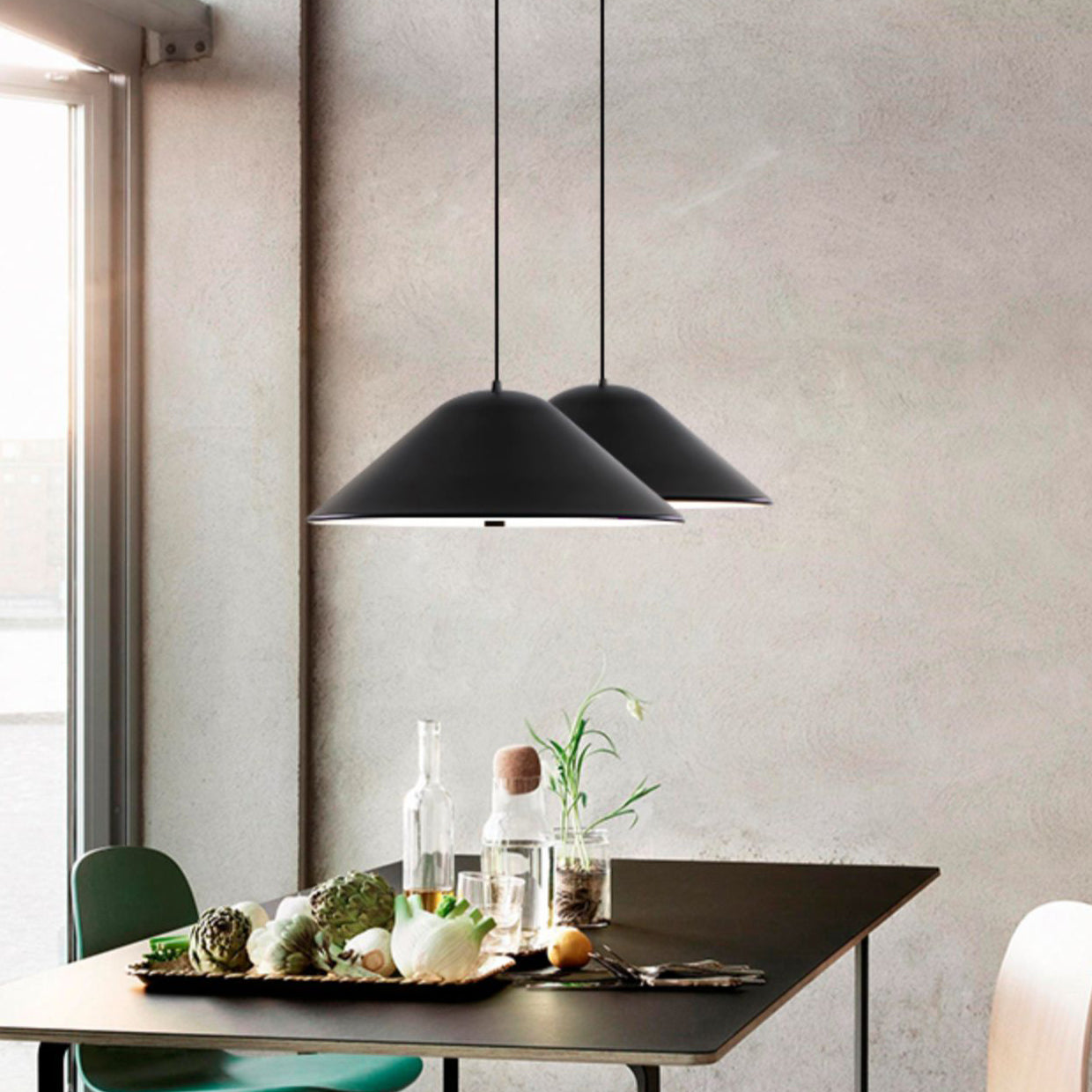 Cone Metal Pendant LIght