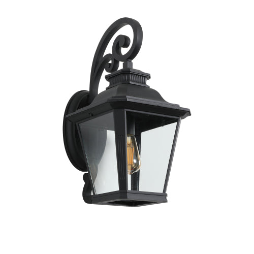 Large Outdoor Wall Sconce Lights with Clear Glass Can support multiple types of light bulbs