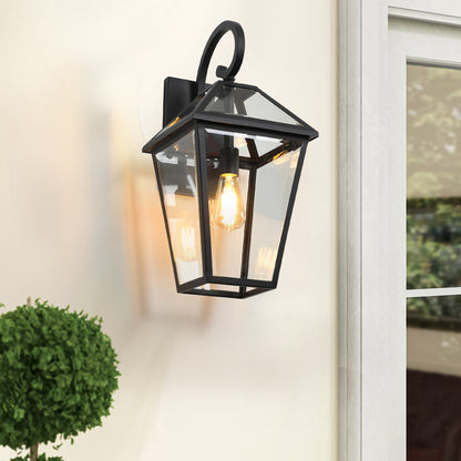 Modern Outdoor Waterproof Wall Lamp Supports multiple types of light bulbs