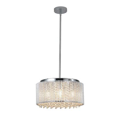 Modern Crystal Chandelier for Living-Room Round Cristal Lamp Luxury Home Decor Light Fixture