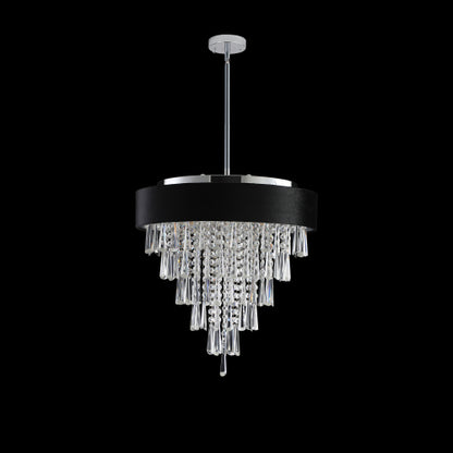 Modern Crystal Chandelier for Living-Room Round Cristal Lamp Luxury Home Decor Light Fixture