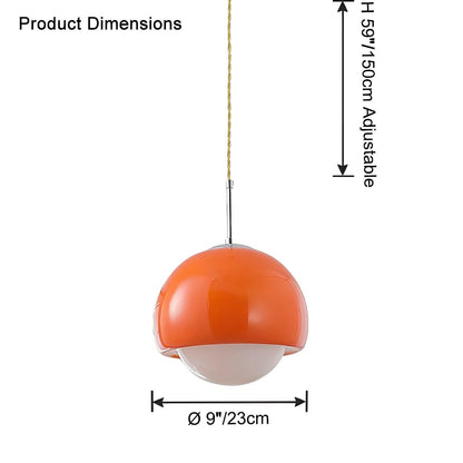 Globe Glass Pendant Light