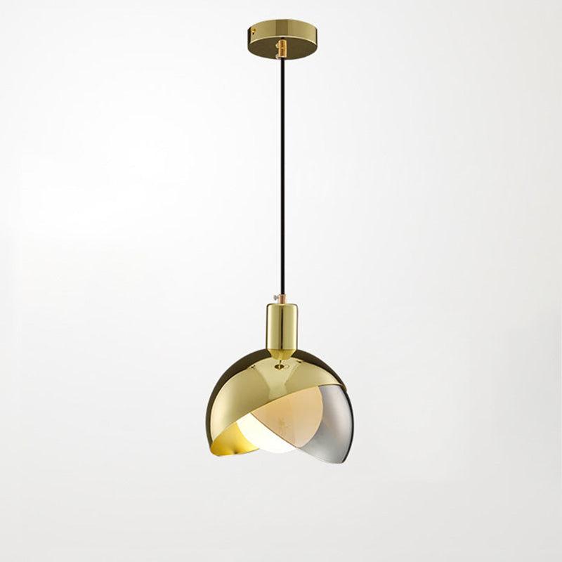 Asymmetrical Flower Glass Pendant Light