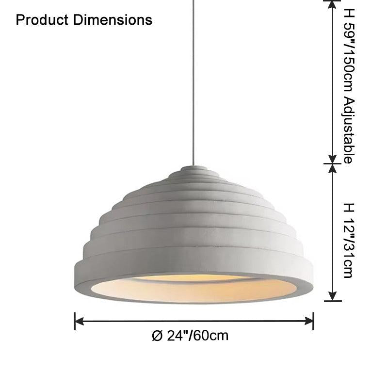 Wabi-sabi Dome Pendant Light