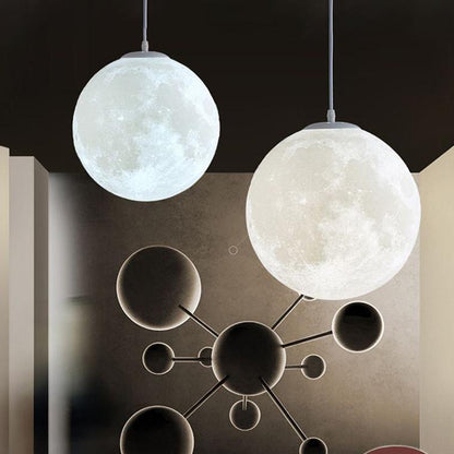 Globe Moon Large Pendant Light