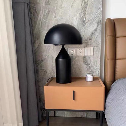 Dome Metal Mushroom Table Lamp