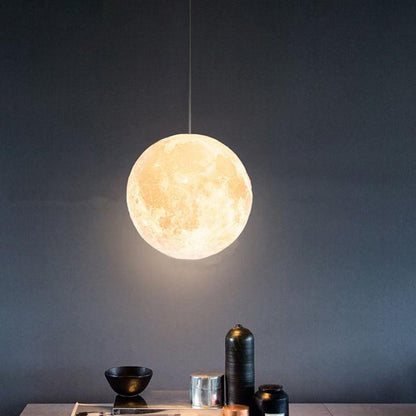 Globe Moon Large Pendant Light