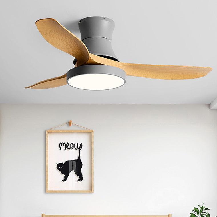 Flush Mount Ceiling Fan Lamp