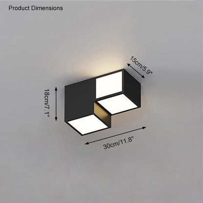 Cool Cube Ceiling Light