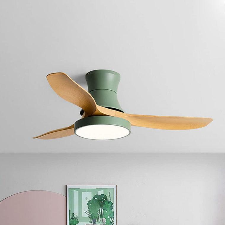 Flush Mount Ceiling Fan Lamp