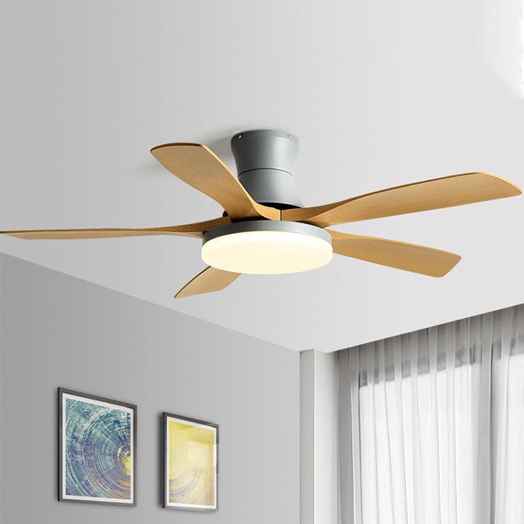 5 Blade Modern Ceiling Fan Lamp