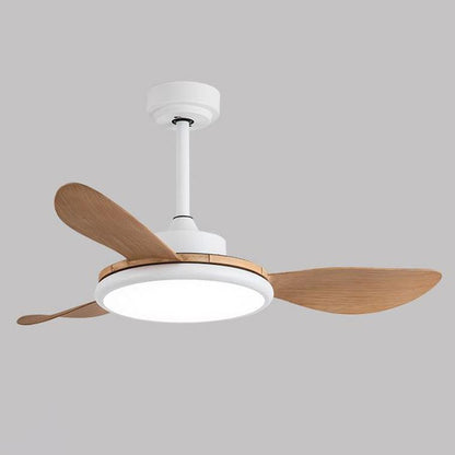 Lampe de ventilateur de plafond moderne blanche