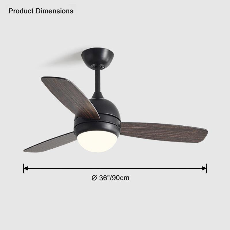 Scandi Ceiling Fan Lamp