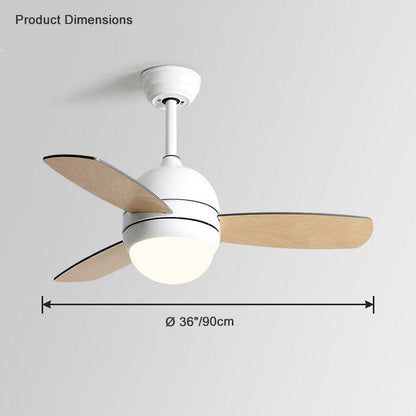 Scandi Ceiling Fan Lamp