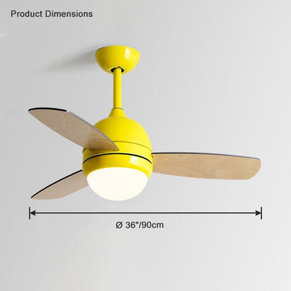 Scandi Ceiling Fan Lamp