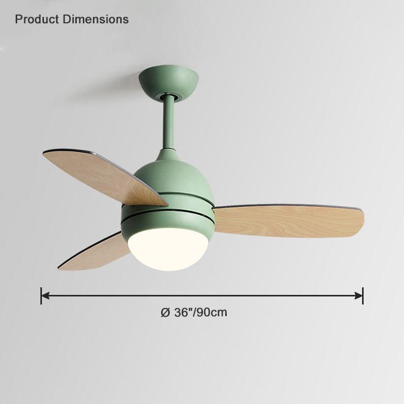 Scandi Ceiling Fan Lamp