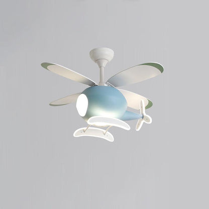 Airplane Children Ceiling Fan Lamp